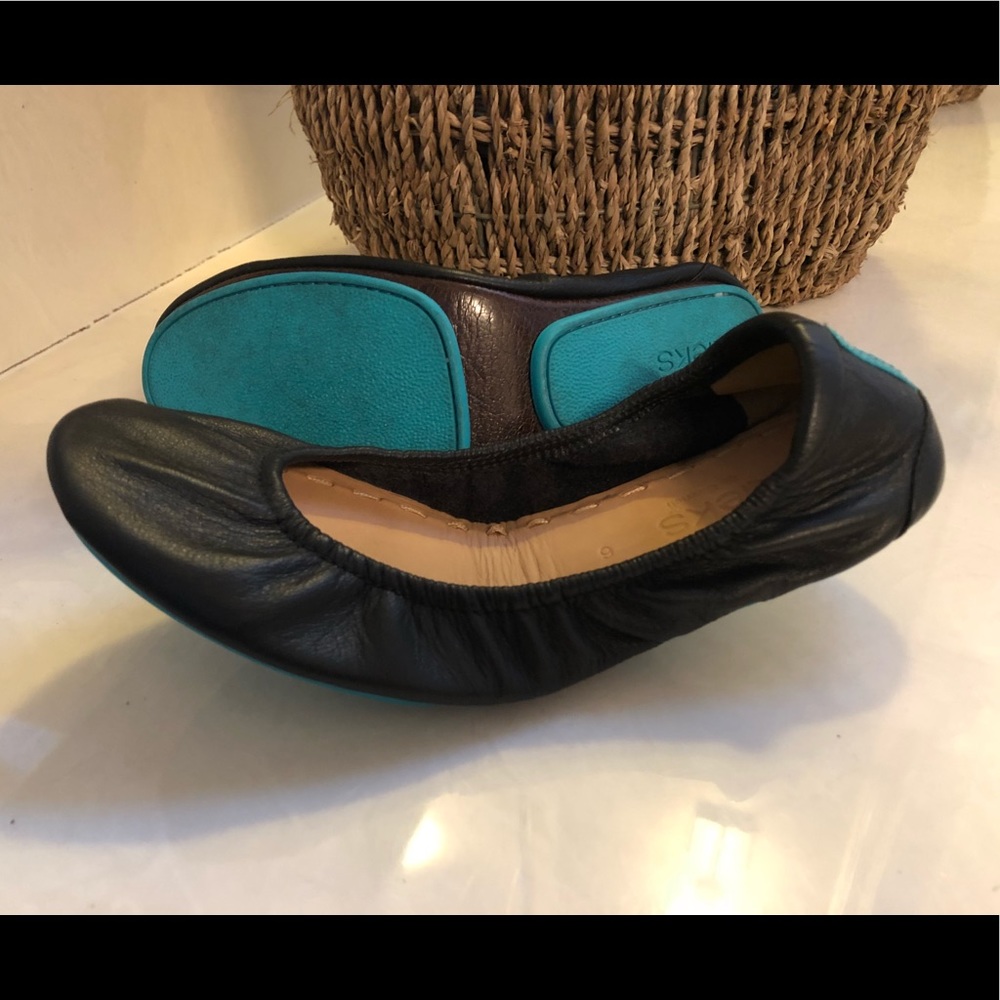 Tieks Black Matte Flats